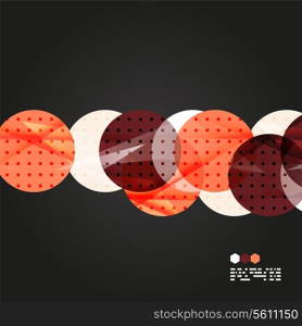 Vector light geometric compositions isolated on black