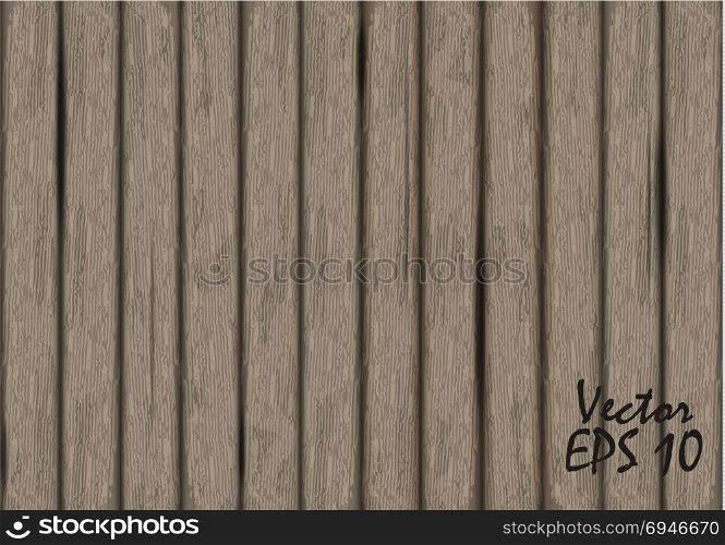 Vector light wood texture background. Wooden wall. Old grunge retro panels. EPS10 vector.