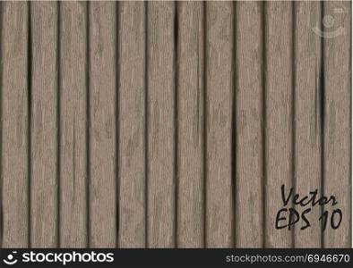 Vector light wood texture background. Wooden wall. Old grunge retro panels. EPS10 vector.