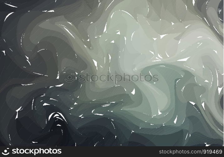 Vector liquid texture. Grunge wavy background.