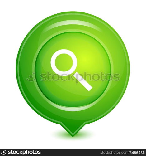 Vector location pointer icon