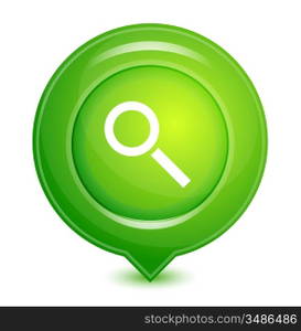 Vector location pointer icon