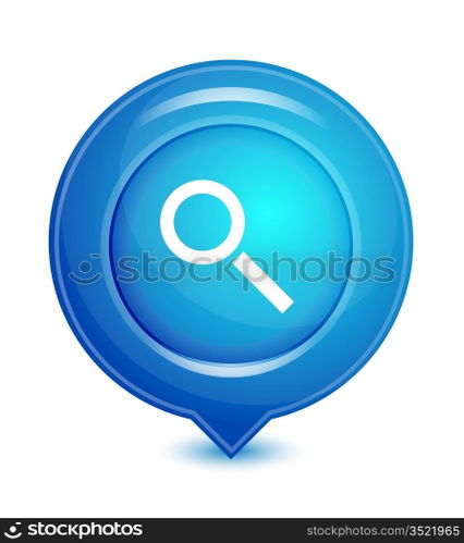 Vector location pointer icon