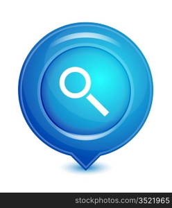 Vector location pointer icon