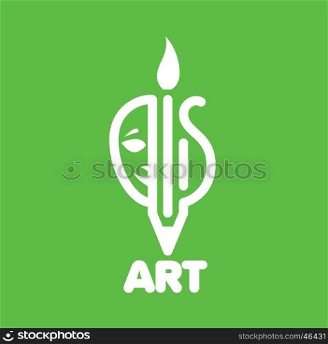 vector logo art. template design logo art. Vector illustration of icon