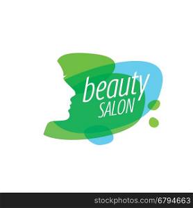 vector logo beauty salon. template design logo beauty salon. Vector illustration of icon