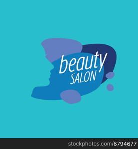 vector logo beauty salon. template design logo beauty salon. Vector illustration of icon