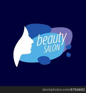 vector logo beauty salon. template design logo beauty salon. Vector illustration of icon