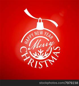 vector logo Christmas