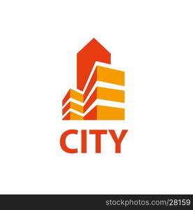 vector logo city. template design of the city logo. Vector illustration of icon