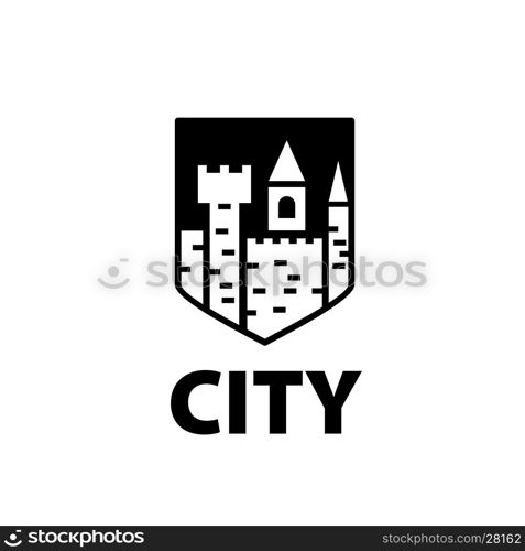 vector logo city. template design of the city logo. Vector illustration of icon