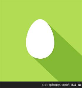 Vector logo egg, flat graphic
