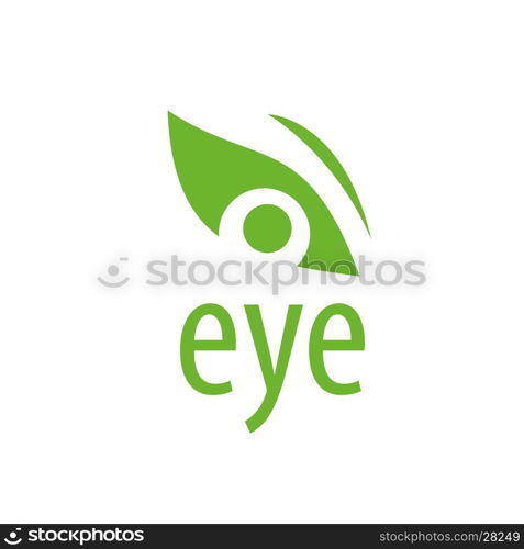 Vector logo eye. logo design template eye. Vector illustration of icon