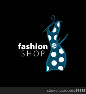 vector logo fashion. template design logo fashion. Vector illustration of icon