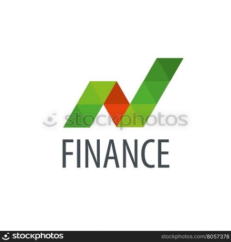 Vector logo Finance. Finance logo design template. Vector illustration of icon