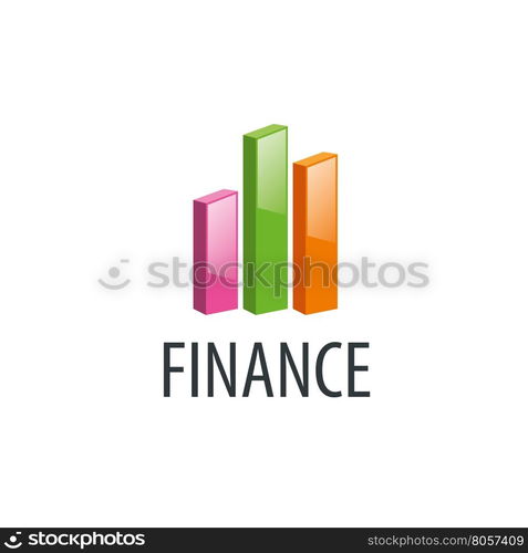 Vector logo Finance. Finance logo design template. Vector illustration of icon