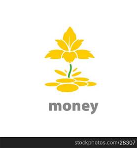 Vector logo finance. logo design template finance. Vector illustration of icon