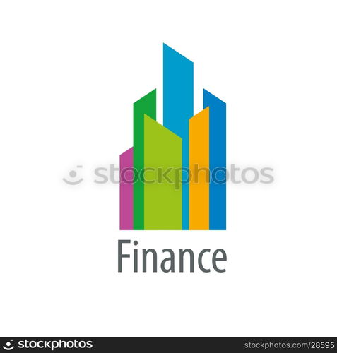 Vector logo finance. Template design logo finance. Vector illustration of icon