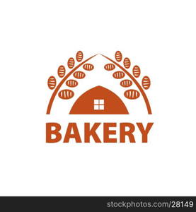 vector logo for bakery. logo design template for a bakery. Vector illustration of icon