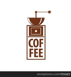 vector logo for coffee. vector logo for coffee, hot drink illustration