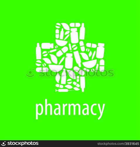 vector logo for pharmacy cross