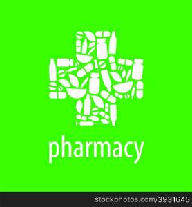 vector logo for pharmacy cross