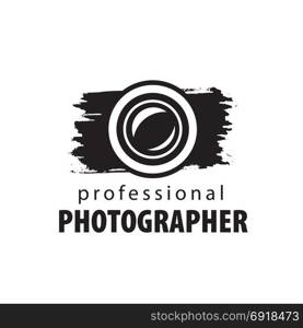 vector logo for photographer. vector logo for photographer. Illustration drawn camera