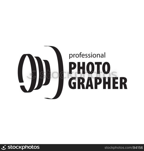 vector logo for photographer. vector logo for photographer. Illustration drawn camera