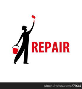 vector logo for repair. logo design template for repair. Vector illustration of icon