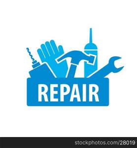 vector logo for repair. logo design template for repair. Vector illustration of icon