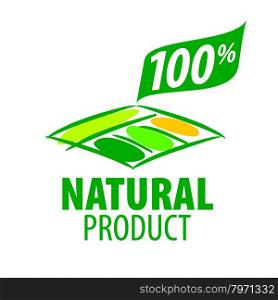 vector logo garden beds for 100% natural products