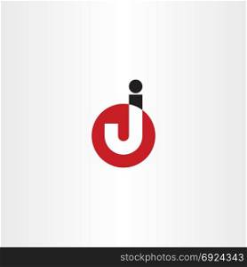 vector logo letter j symbol design