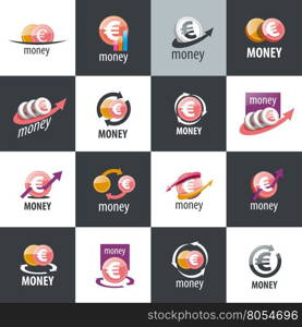 vector logo money. money logo design template. Vector illustration of icon