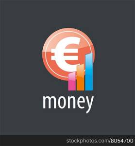 vector logo money. money logo design template. Vector illustration of icon