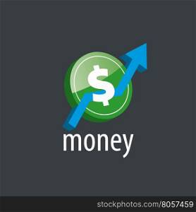 vector logo money. money logo design template. Vector illustration of icon