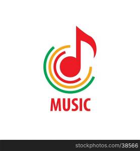 vector logo musik. pattern design music logo. Vector illustration of icon