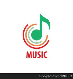 vector logo musik. pattern design music logo. Vector illustration of icon