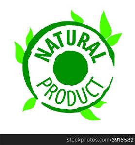 vector logo printing for natural products