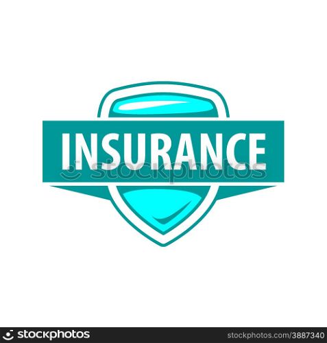 Vector logo template for an insurance company