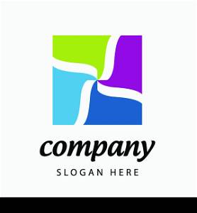 vector logo textile company