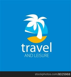 Vector logo travel. logo template for travel and leisure. Vector illustration