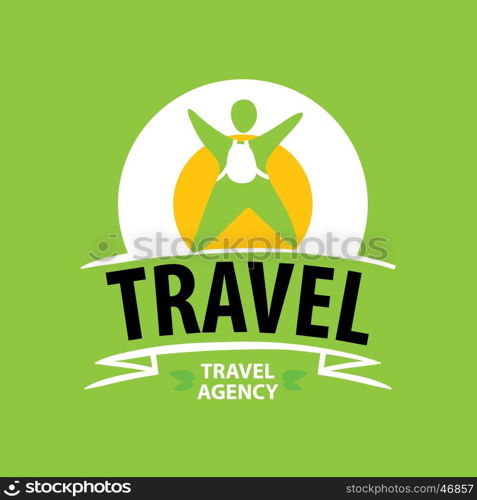 vector logo travel. template design logo travel. Vector illustration of icon