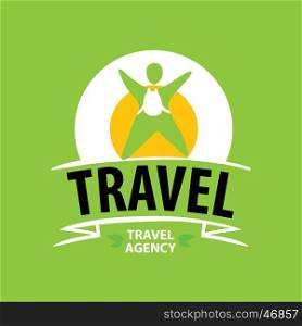 vector logo travel. template design logo travel. Vector illustration of icon
