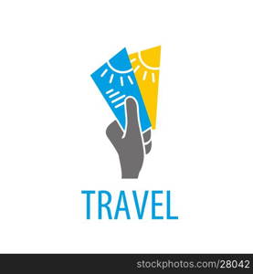 Vector logo travel. travel logo design. Vector illustration of icon