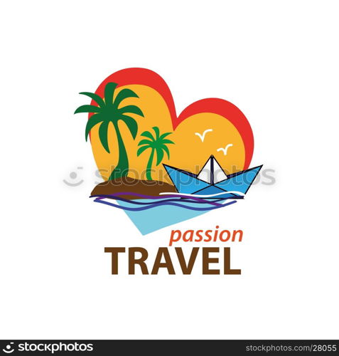 Vector logo travel. travel logo design. Vector illustration of icon