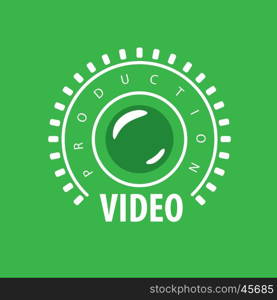 vector logo video. template design logo video. Vector illustration of icon