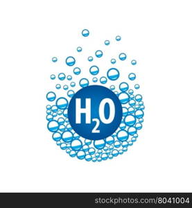 vector logo water. abstract logo template for water. Vector illustration