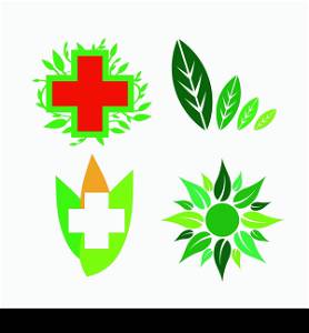 vector logos of Medicine and Pharmacy
