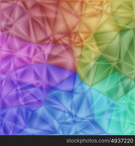 vector low poly art, background. colorful low poly background with triangles, vector EPS10 with mesh