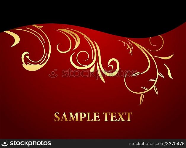 Vector luxury background card for design